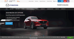 Desktop Screenshot of perryscars-mazda.co.uk